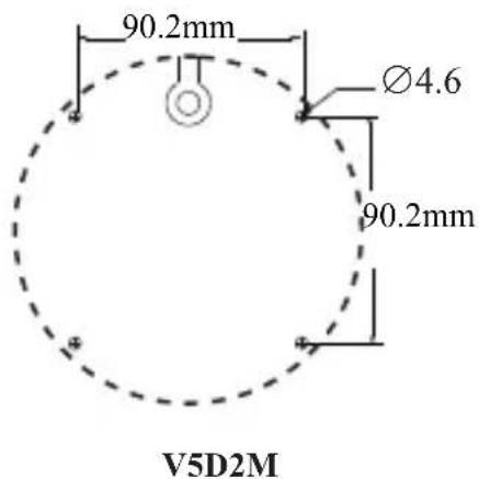 Speco Technologies V5B2M - ▶Mounting for Dome Camera - 2