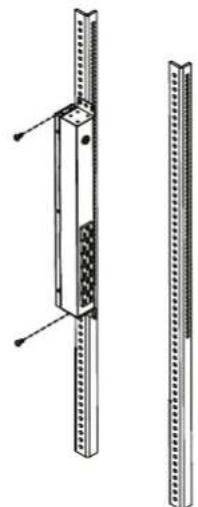 CyberPower PDU20BT2F8R - Vertical Installation with Brackets - 2