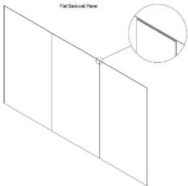 Halifax LBSHP1023 - BACKWALL PANEL INSTALLATION - 1