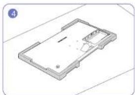 SAMSUNG U32H750UMM - Attaching the Stand (U28H750UQ\*) - 4