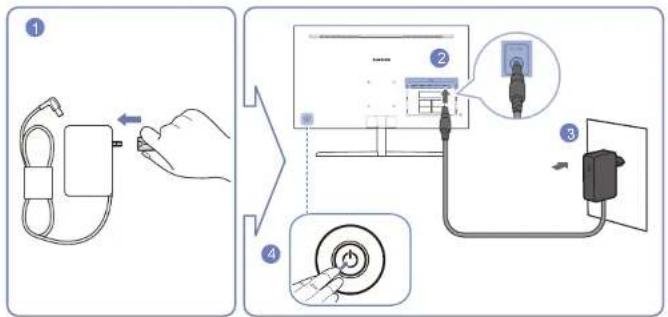 SAMSUNG C27JG54QQM - Connecting to Headphones - 3