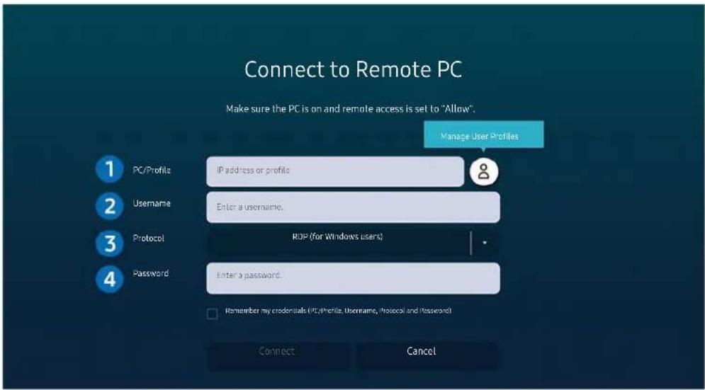 SAMSUNG QA50LS01TAS - Connecting a Remote PC - 1