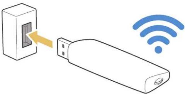 SAMSUNG QA43LS01RAS - Connecting to a Network via a Mobile Dongle (For India Only) - 1