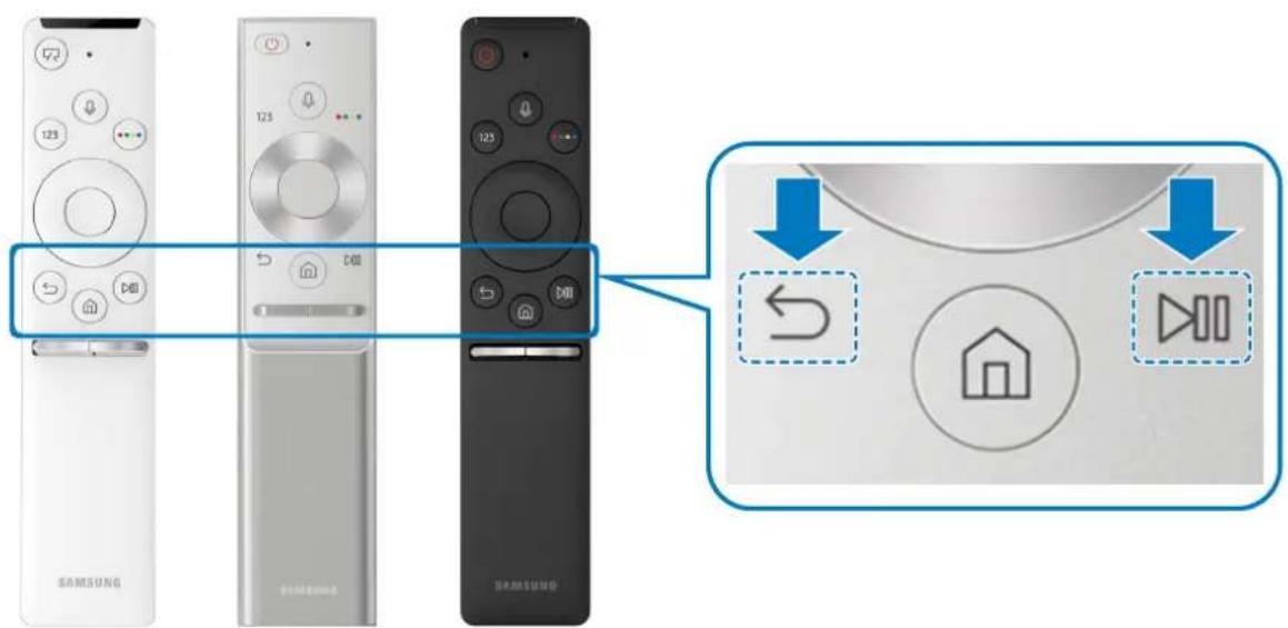 SAMSUNG UA65MU8000S - Connecting the Samsung Smart Remote to the TV - 1