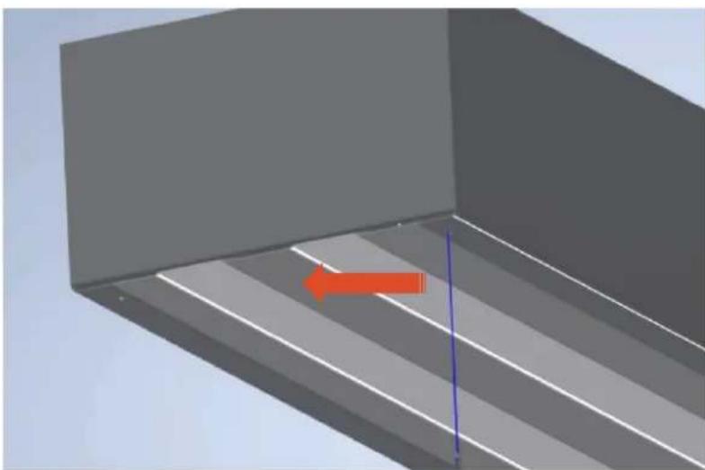 Halifax FTHI840K - PERFORATED SUPPLY PLENUM (PSP) SCREEN REMOVAL - 2