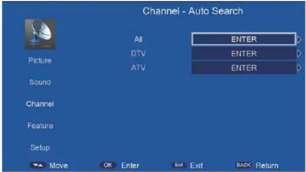 HAIER LE40B9600T - Auto Tuning - 1