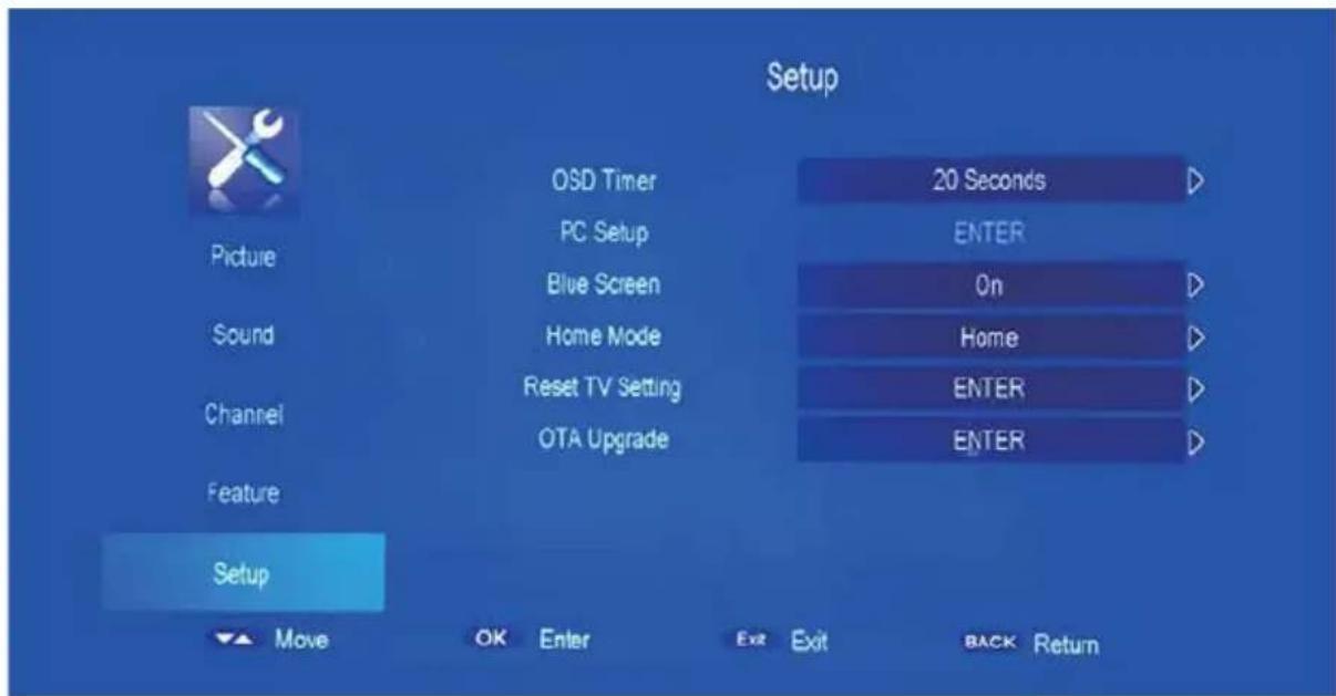 HAIER LE40B9600T - Setup - 1