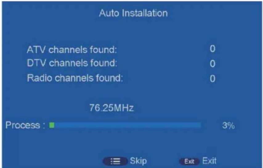 HAIER LE40B9600T - Auto Search - 2