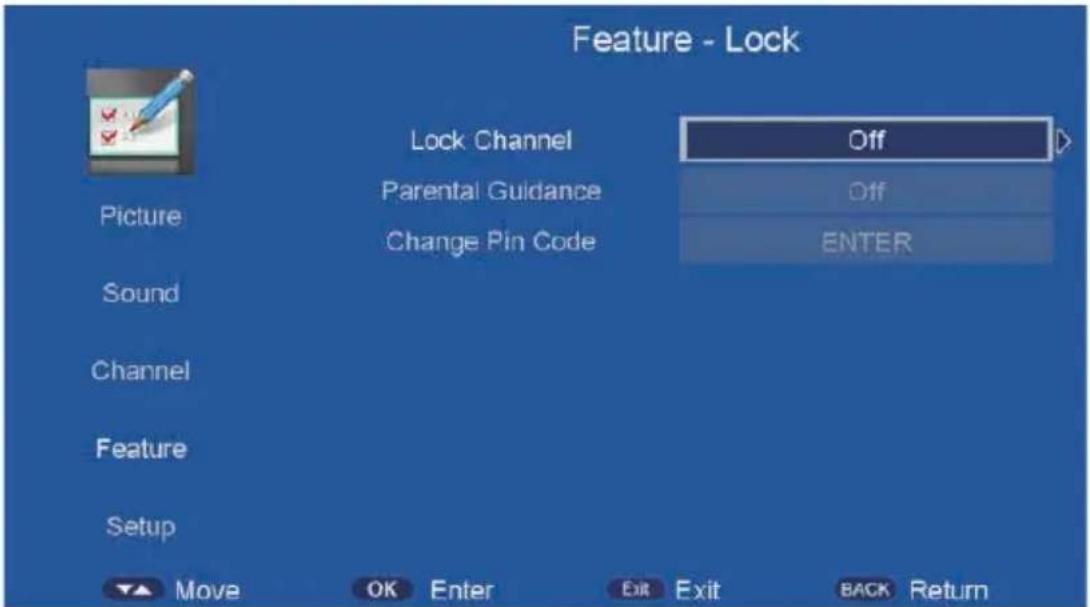 HAIER LE40B9600T - Lock - 1