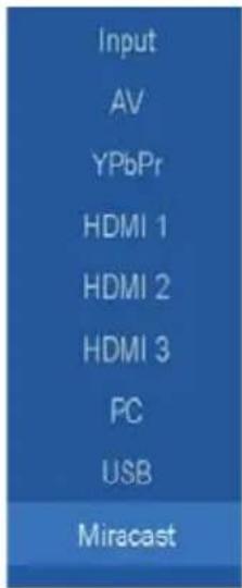 HAIER LE40B9600T - Operation instructions of Miracast - 1