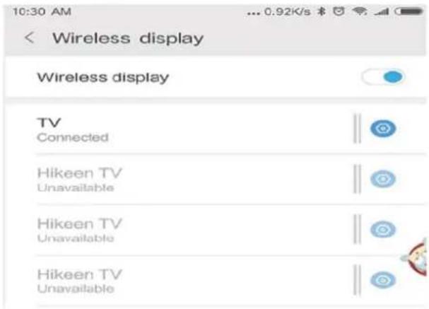 HAIER LE32B9200WB - Operation instructions of Miracast - 4