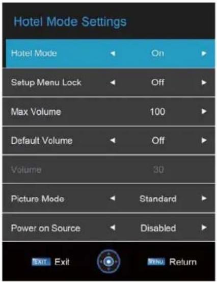 HAIER LE32B9200WB - Hotel Mode: - 1