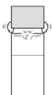 HAIER JR-NF225A - 上に重いものを置かない - 2