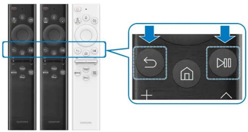 SAMSUNG QA55LS01BAS - Connecting the Samsung Smart Remote to the TV - 1