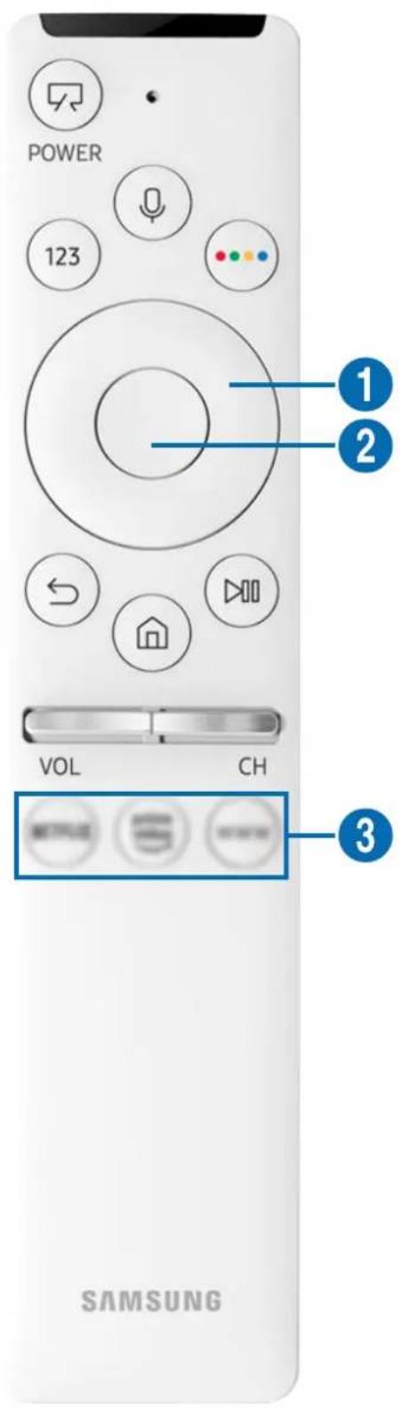 SAMSUNG QA49LS03RAS - About the Samsung Smart Remote (The Frame) - 1