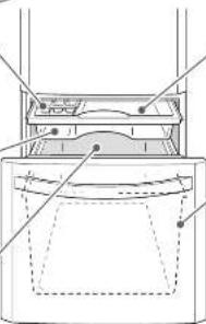 HAIER JR-NF170D - 冷凍室上ケース - 1