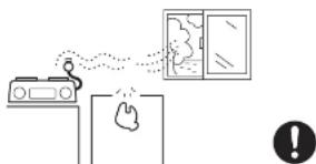 HAIER JR- N47A - ガス漏れがあったときには、冷蔵庫やコンセントには手を触れず、窓を開けてよく換気をする - 1