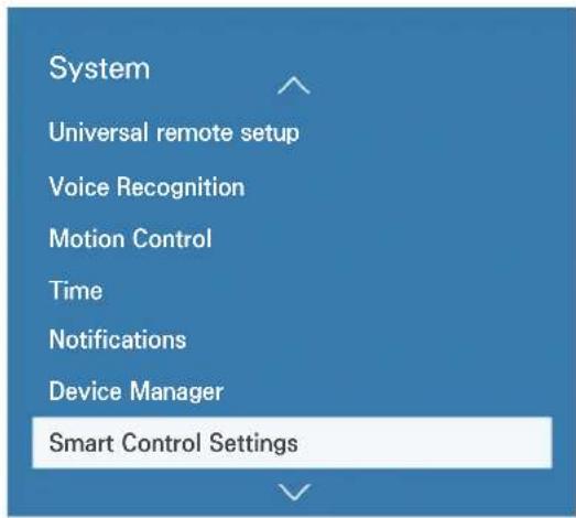 SAMSUNG UA40JU6600S - Setting up the Samsung Smart Control - 1