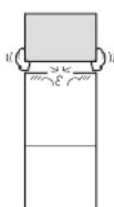 HAIER JR-NF270B - 上に重いものを置かない - 2