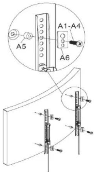 Mitsai CWM2113BK5 - Square washer(A6) - 2