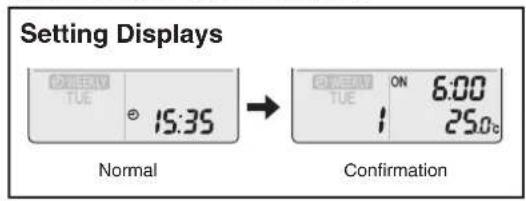 DAIKIN Alira X FTKM60W2VMA - ■ Confirming a reservation - 1