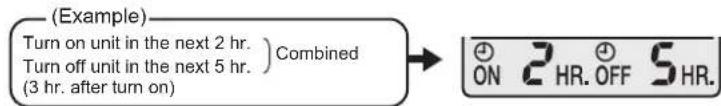 DAIKIN DRXF35T2VMA - No combine ON TIMER and OFF TIMER - 2