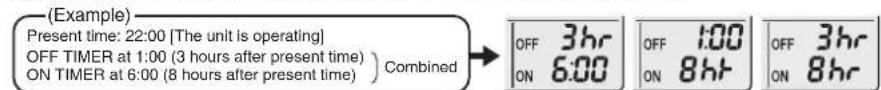 DAIKIN Cora FTKM20Q2VMA - ■ Combining display modes - 1