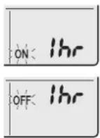 DAIKIN Cora FTKM20Q2VMA - Press and hold on or for about 5 seconds, when signal indicator (▲) blink, release your finger from the button. - 1