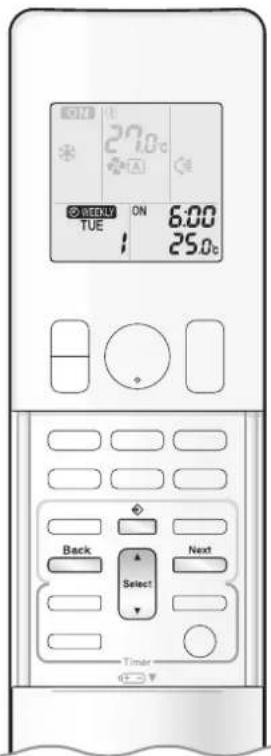 DAIKIN Cora FTKM20Q2VMA - WEEKLY TIMER Operation - 1