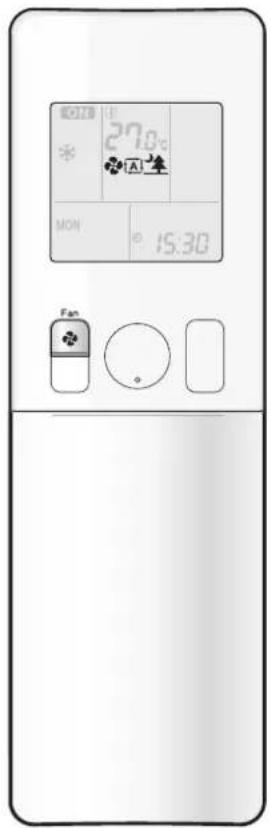 DAIKIN Cora FTKM20Q2VMA - Adjusting the Airflow Rate - 1