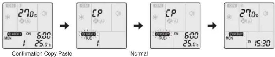 DAIKIN Cora FTKM20Q2VMA - Copy mode - 3