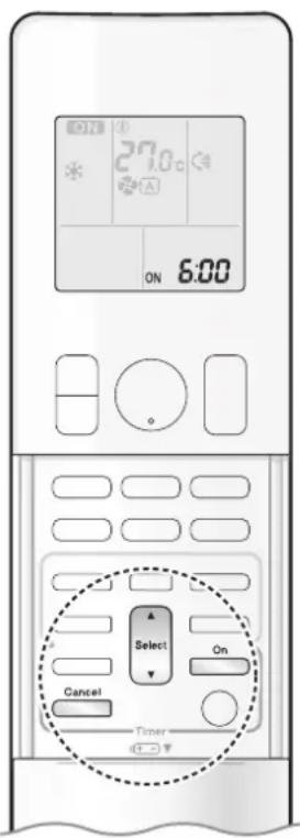 DAIKIN Cora FTKM20Q2VMA - ON/OFF TIMER Operation - 1