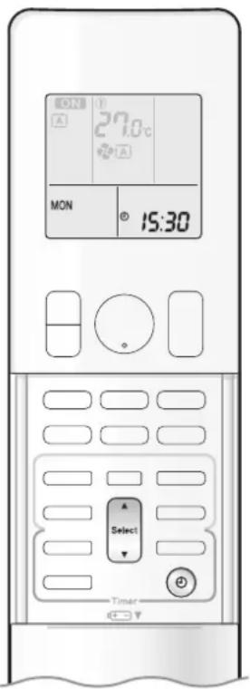 DAIKIN Cora FTKM35Q2VMA - Note on remote controller - 1
