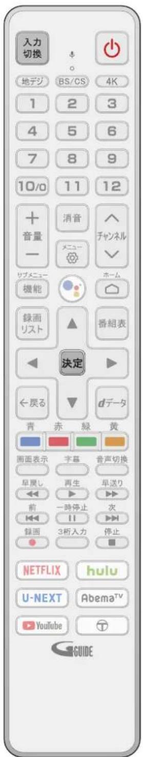 TCL 65Q815 - リモコンの基本操作 - 1