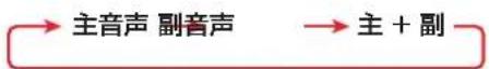 TCL 65Q815 - 音声を切り換える - 1
