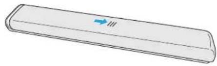 TCL 65C636 - 電池カバーを開けます。 - 1