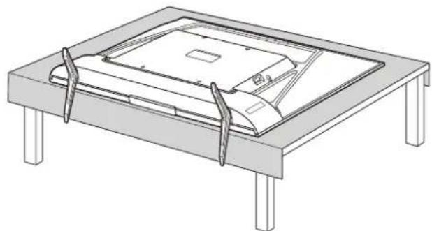 TCL 65C636 - スタンドを取り付ける - 2