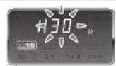 HAIER JJ-H55A - または▼を押してひたし時間を合わせる - 1