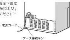 HAIER JF-ND135A - ■ アース線の接続について - 1