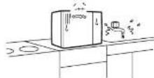 HAIER JM-MH17A - 水のかかるところや火気の近くで使用しない - 1