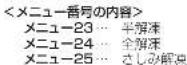 HAIER JM-SNFVH24A - ヘへを押してメニューを選ぶ - 1