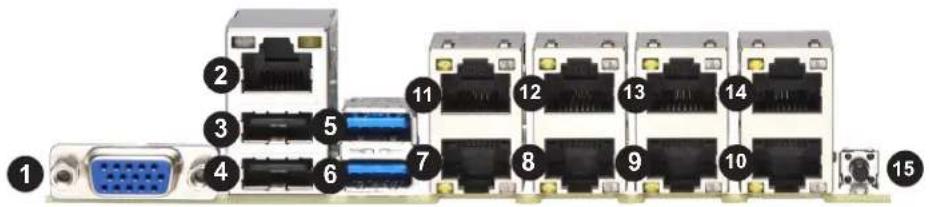 Supermicro SuperServer 1019C-FHTN8 - Front Features - 2