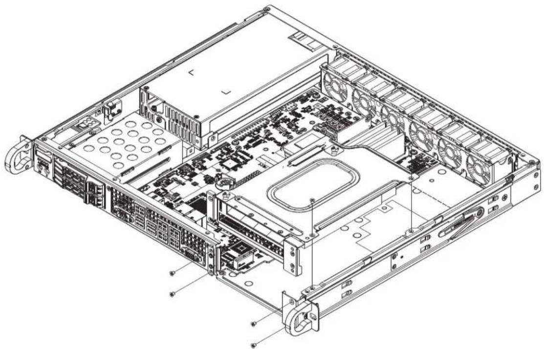 Supermicro SuperServer 1019C-FHTN8 - Installing PCI Expansion Cards - 1
