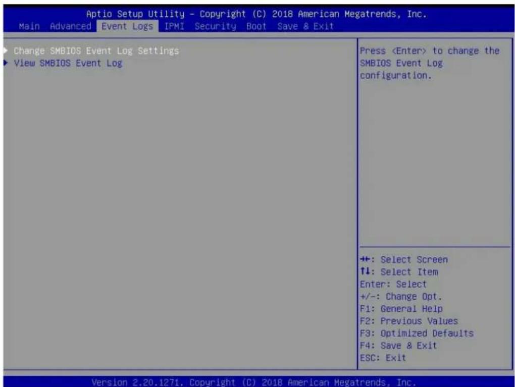 Supermicro SuperServer 1019C-FHTN8 - Event Logs - 1