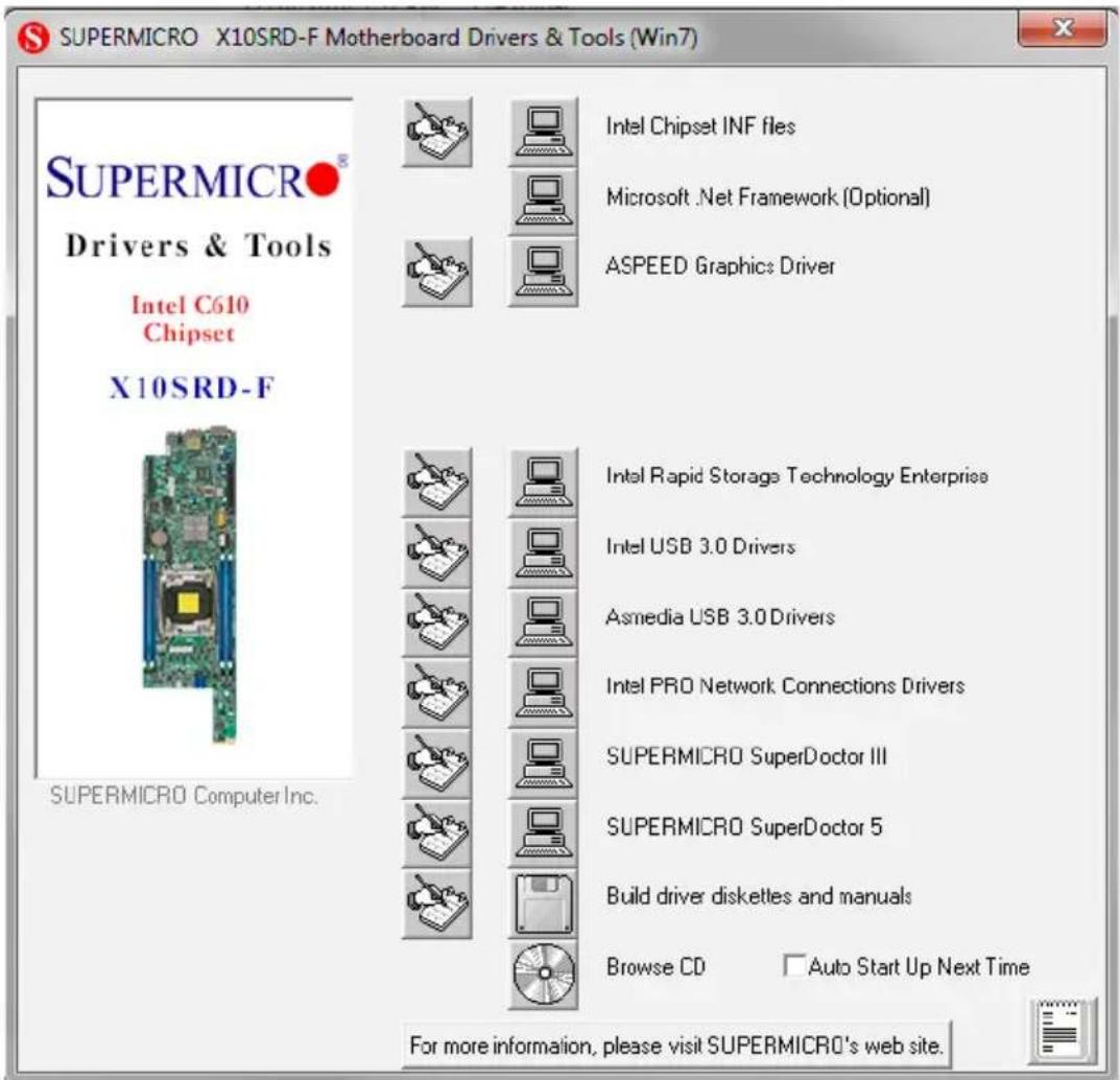 Supermicro SuperServer 5038MR-H8TRF - 5-10 Installing Software - 1