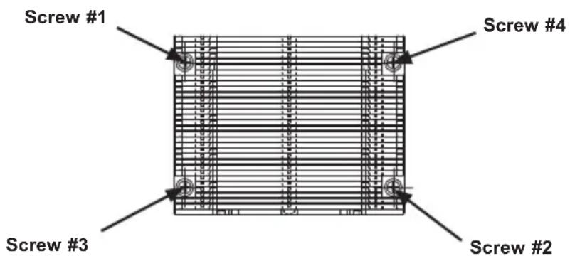 Supermicro SuperServer 5038MR-H8TRF - Installing a Heatsink - 1
