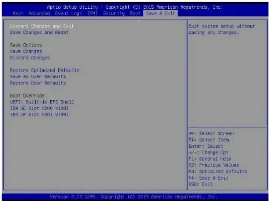 Supermicro SuperServer 5038MR-H8TRF - 7-8 Save & Exit - 1