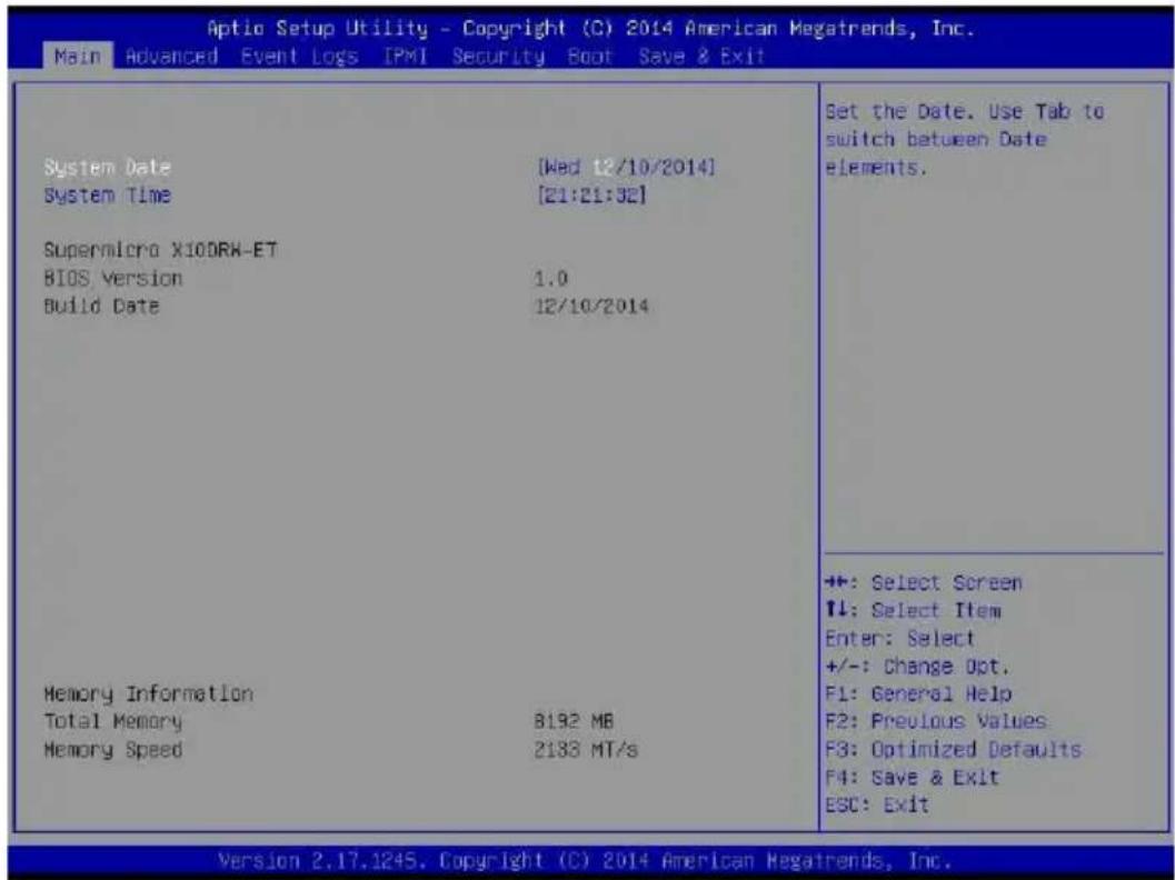 Supermicro SuperServer 1028R-WTNRT - 7-2 Main Setup - 1