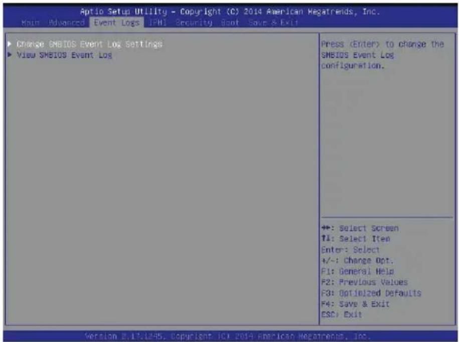 Supermicro SuperServer 1028R-WTNRT - 7-4 Event Logs - 1