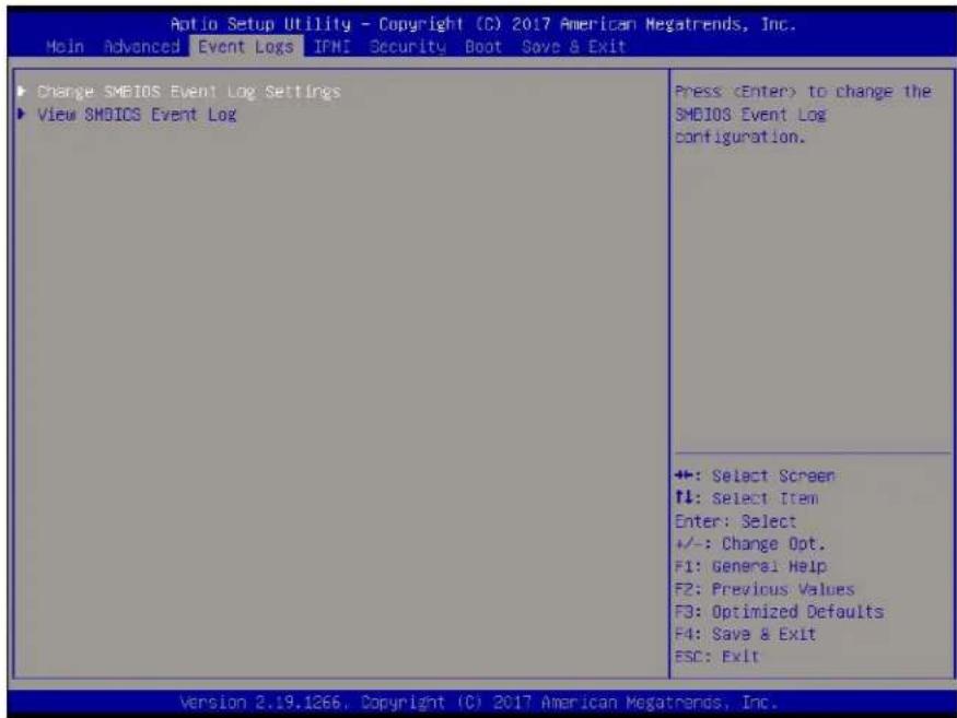 Supermicro SuperServer 5019A-FN5T - Event Logs - 1